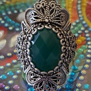 Marcasite Statement Ring